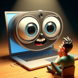 Notebook bisbilhotando